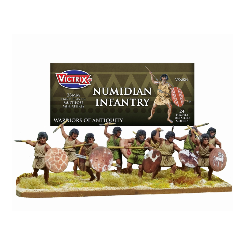 Victrix Miniatures 28mm Antiquité - Numidian Infantry