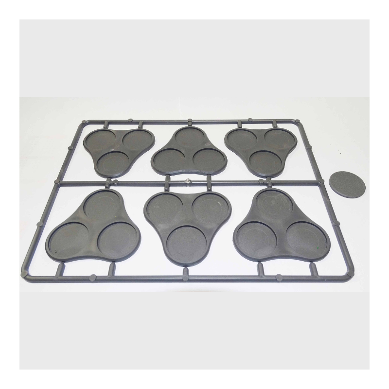 Victrix Miniatures - Plastic Bases Set 9. Skirmish movement trays for 25mm round bases