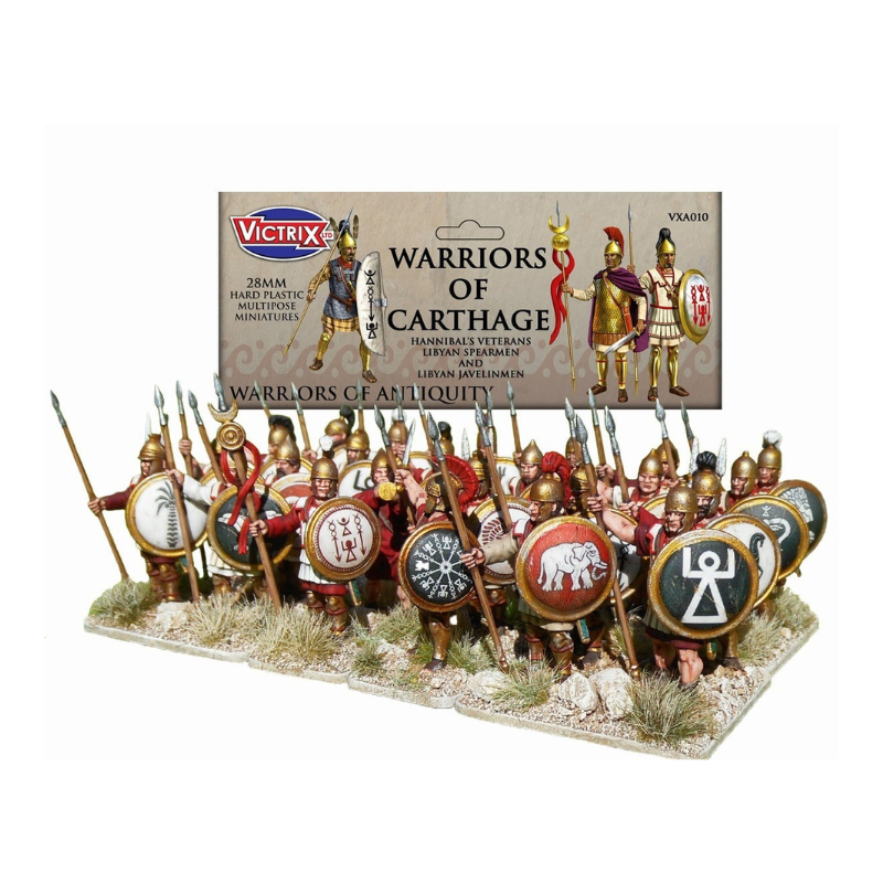 Victrix Miniatures 28mm Antiquité - Warriors of Carthage