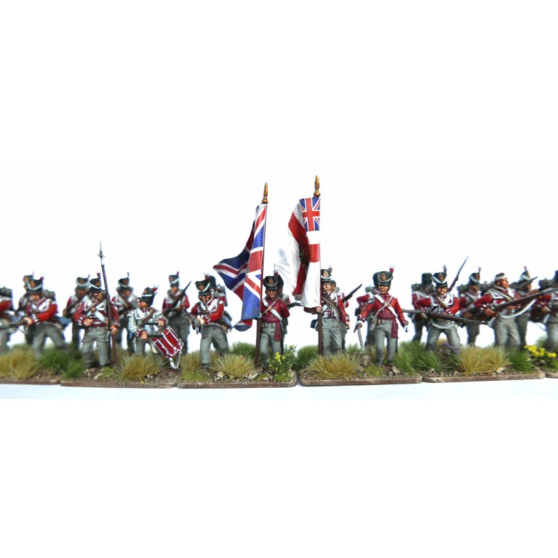 Victrix Miniatures 28mm Napoléonienne - Waterloo British Infantry Centre Companies