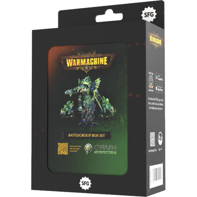 Warmachine - Cryx Necrofactorium - Battlegroup Box