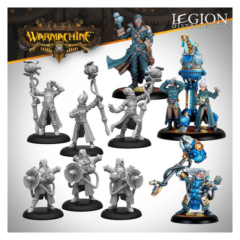 Warmachine: Cygnar Storm Forge Command Cadre (LIVRAISON GRATUITE)