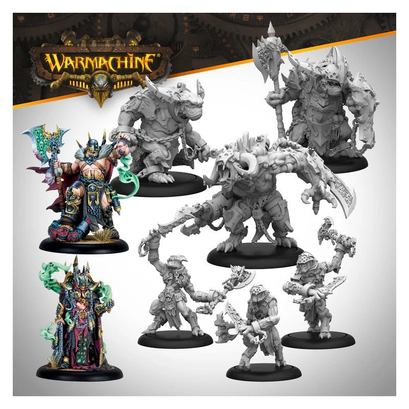 Warmachine: Orgoth Cursebound Command Cadre (LIVRAISON GRATUITE)