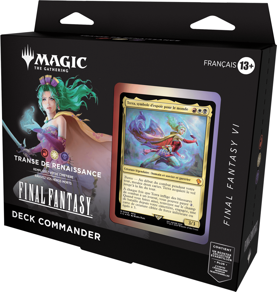 Magic The Gathering : Final Fantasy Deck Commander TERRA en Francais (EN STOCK)