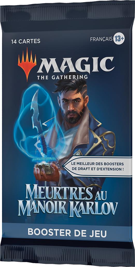 Magic The Gathering : Meurtres au manoir Karlov booster de jeu en Francais (EN STOCK)