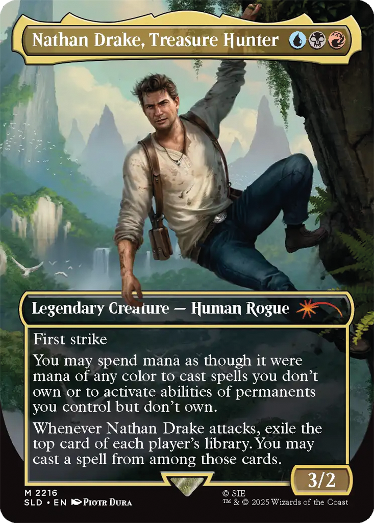 Magic The Gathering: Secret Lair Uncharted en Anglais