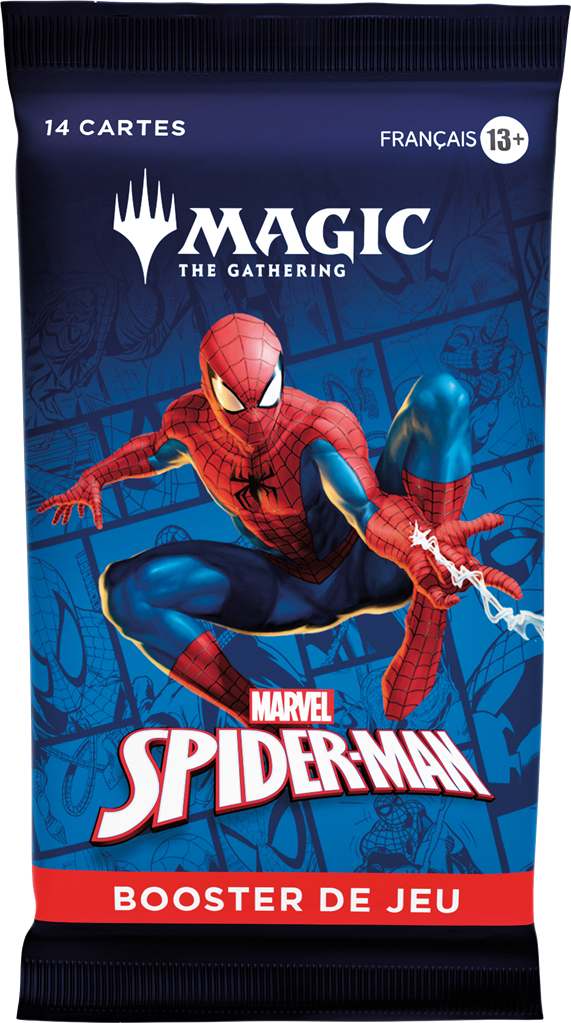 Magic the Gathering : Spider-Man Play Booster à l'unité en Francais (EN STOCK)(SOLDES D'HIVER 2026)