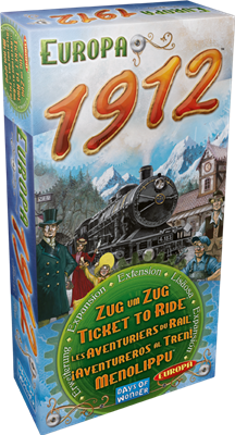 Pack 1 Aventuriers du rail Europe