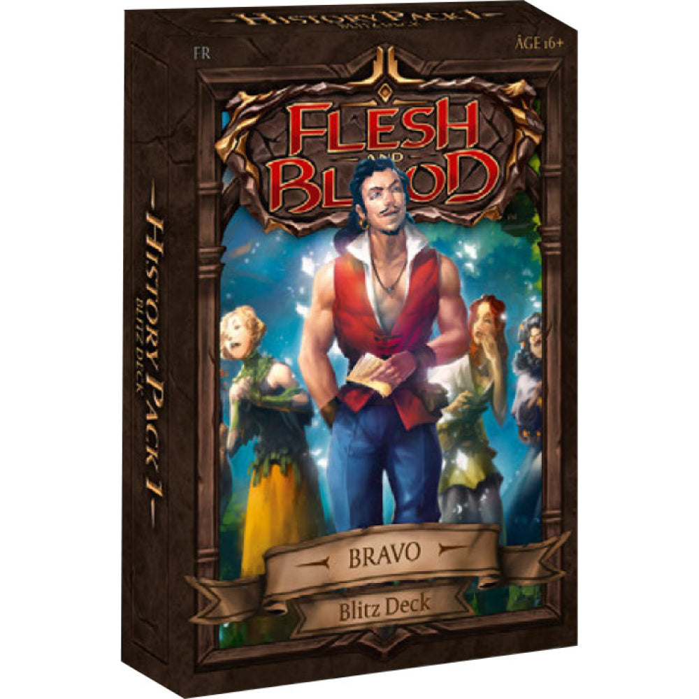 Flesh and Blood : History Pack 1 Blitz Decks BRAVO en Francais (EN STOCK)