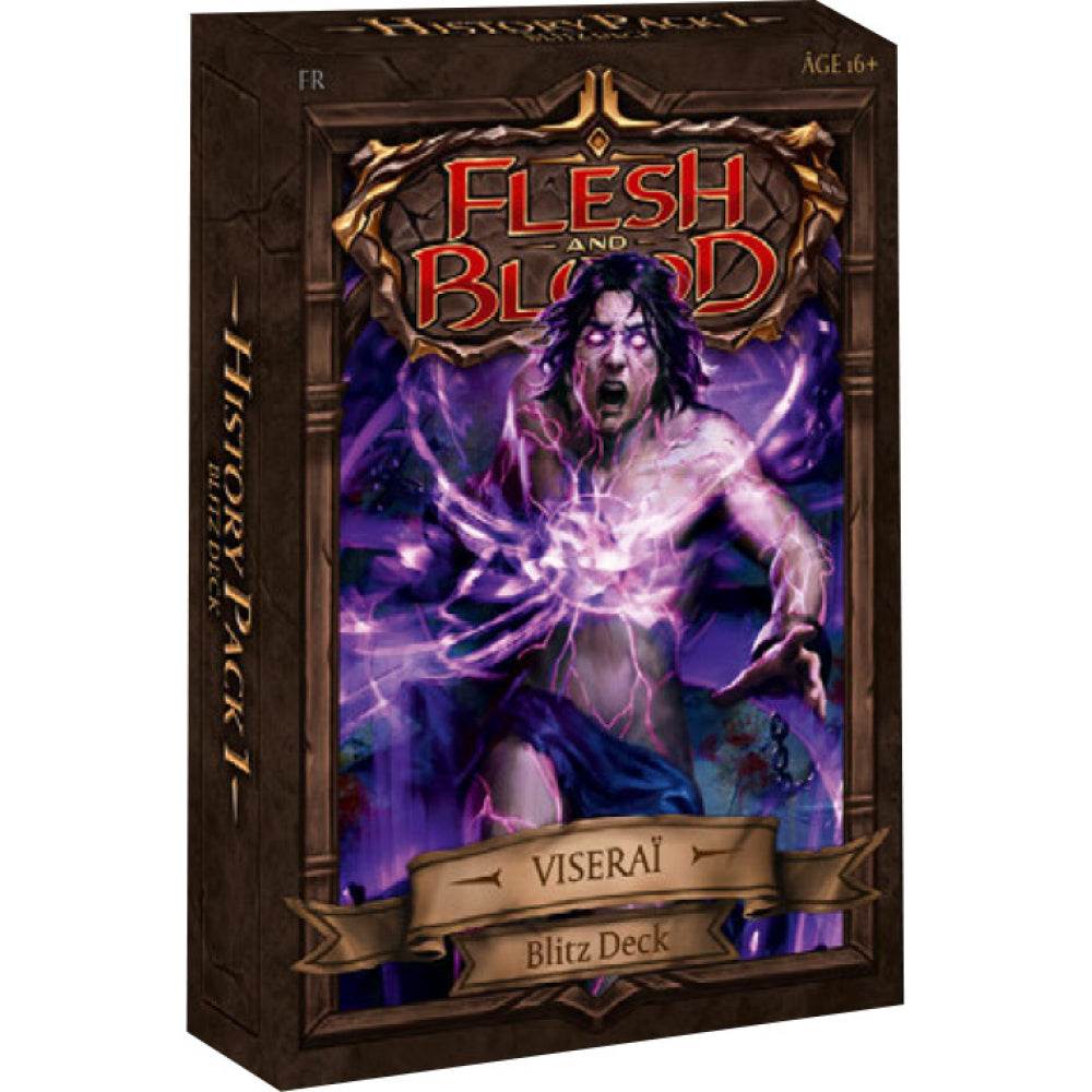 Flesh and Blood : History Pack 1 Blitz Decks VISERAI en Francais (EN STOCK)