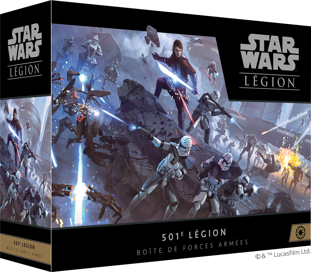 Star wars Légion : 501e Légion (Forces Armées)(LIVRAISON GRATUITE)