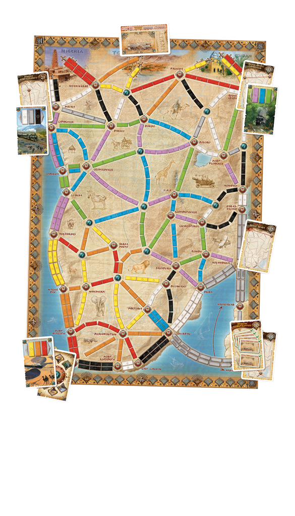 Les Aventuriers du Rail : Afrique (Ext)(*** Opé Aventuriers du Rail ***)