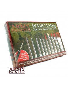 Army Painter - Mega Brush Set (RUPTURE DE STOCK FOURNISSEUR)