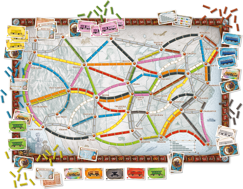 Les Aventuriers du Rail US (*** Opé Aventuriers du Rail ***)