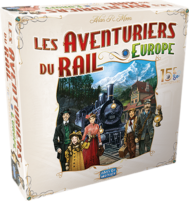 Les Aventuriers du Rail Europe : 15e Anniversaire (FRAIS DE PORT INCLUS)