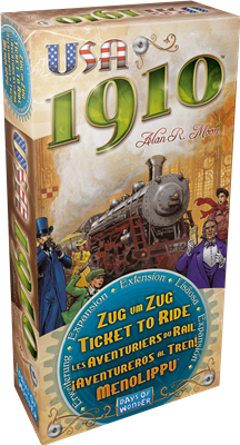 Les Aventuriers du Rail : 1910 (Extension US)(*** Opé Aventuriers du Rail ***)
