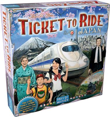 Les Aventuriers du Rail : Japon/Italie (Extension)