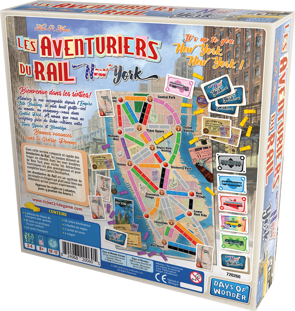 Aventuriers du Rail (Les) : New York