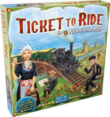 Les Aventuriers du Rail : Pays-Bas (Extension US ou Europe)