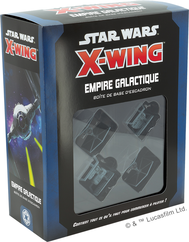 X-Wing 2.0 : Empire Galactique - Escadron (Base)(EN STOCK)