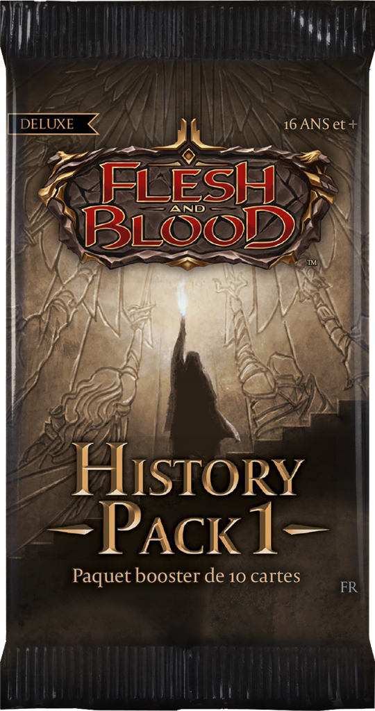 Flesh and Blood : History Pack 1 boite de 36 boosters en Francais (LIVRAISON GRATUITE)