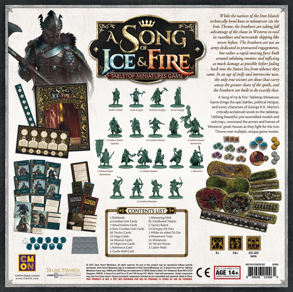 Trône de Fer JdF : Greyjoy (Boîte de Base)