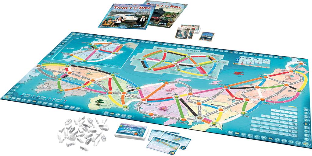 Les Aventuriers du Rail : Japon/Italie (Extension)
