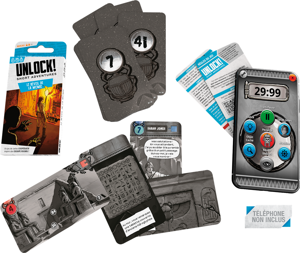 Unlock! Short Adventures : Le Réveil de la Momie