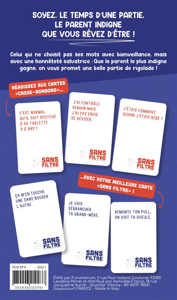 Parent Epuisé : Sans filtre