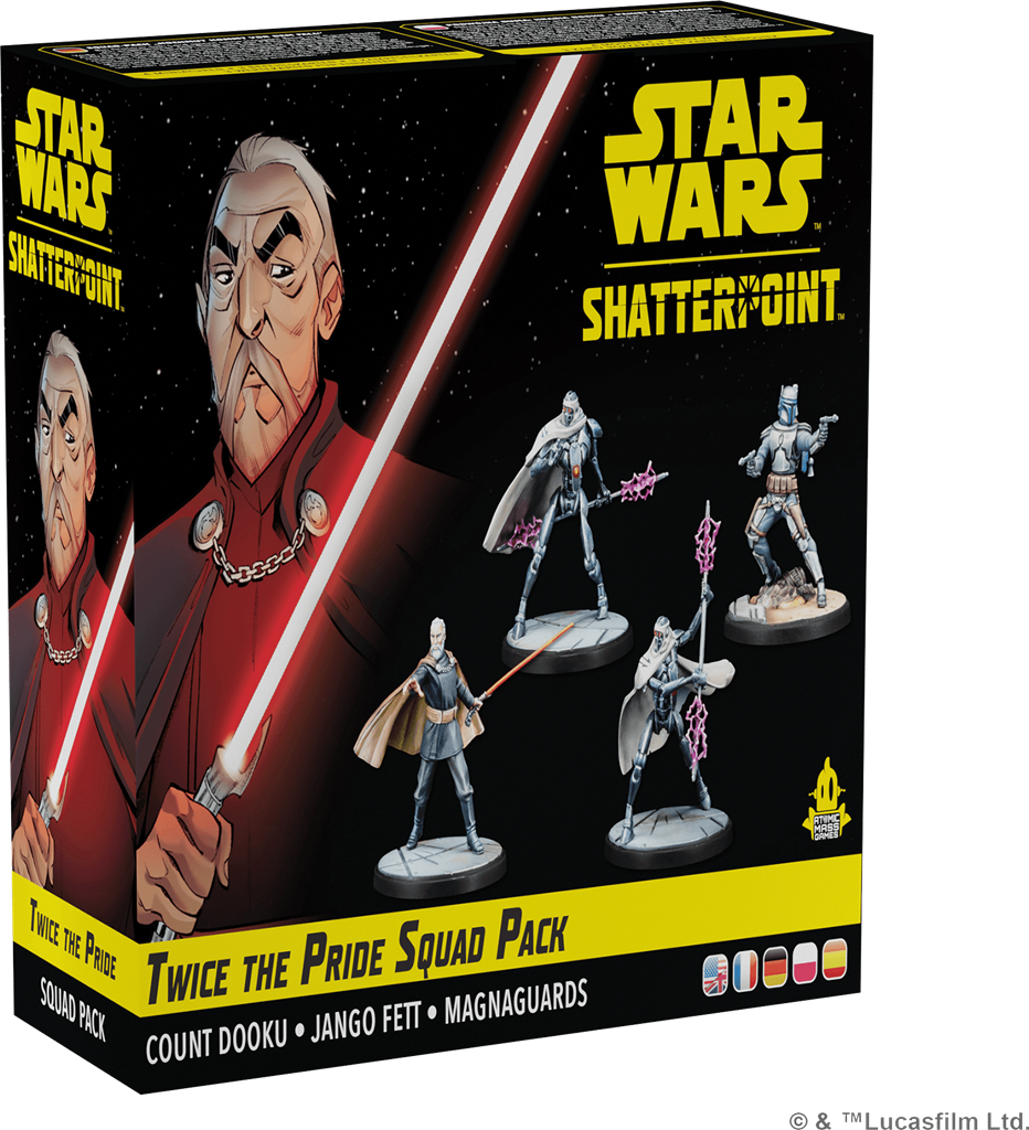 Star wars shatterpoint : Plus dure sera la chute escouade/Twice the Pride (Squad)