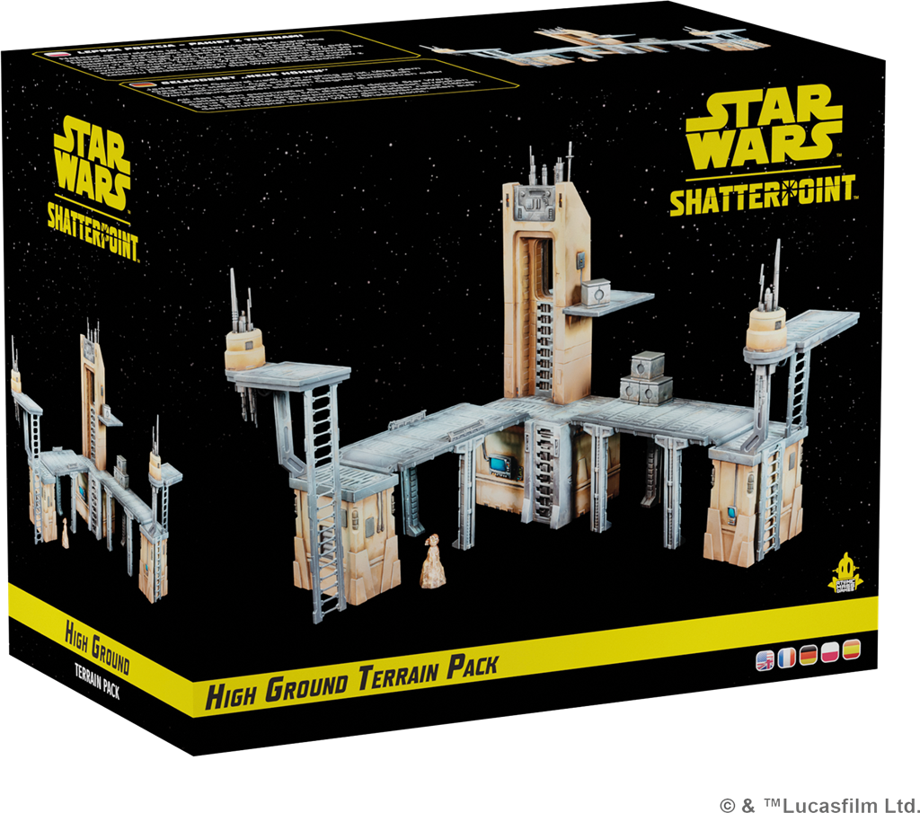 Star wars shatterpoint : set de terrain surélevé/High Ground (Terrain)