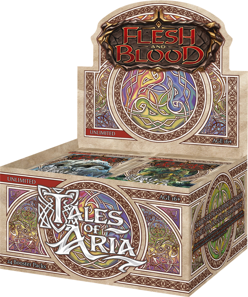 Flesh and Blood : Tales of Aria Unlimited Boosters x24 en Anglais (frais de port inclus)