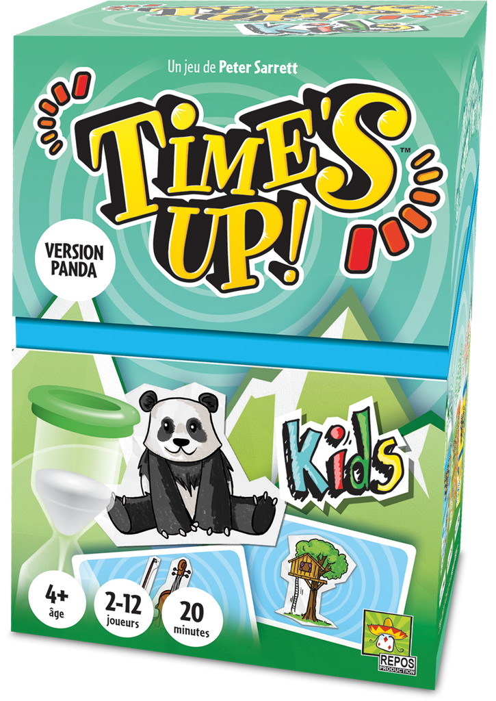 Time's Up Kids Panda