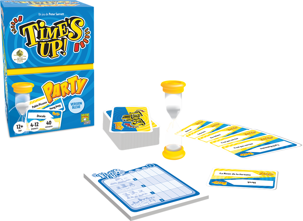 Time's Up Party 2 (Bleu)(EN STOCK)(SOLDES D'HIVER 2026)