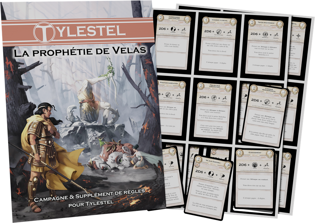 Tylestel : La Prophétie de Velas (frais de port gratuit)