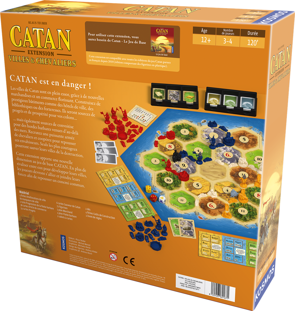 Catan : Villes et Chevaliers (Ext)
