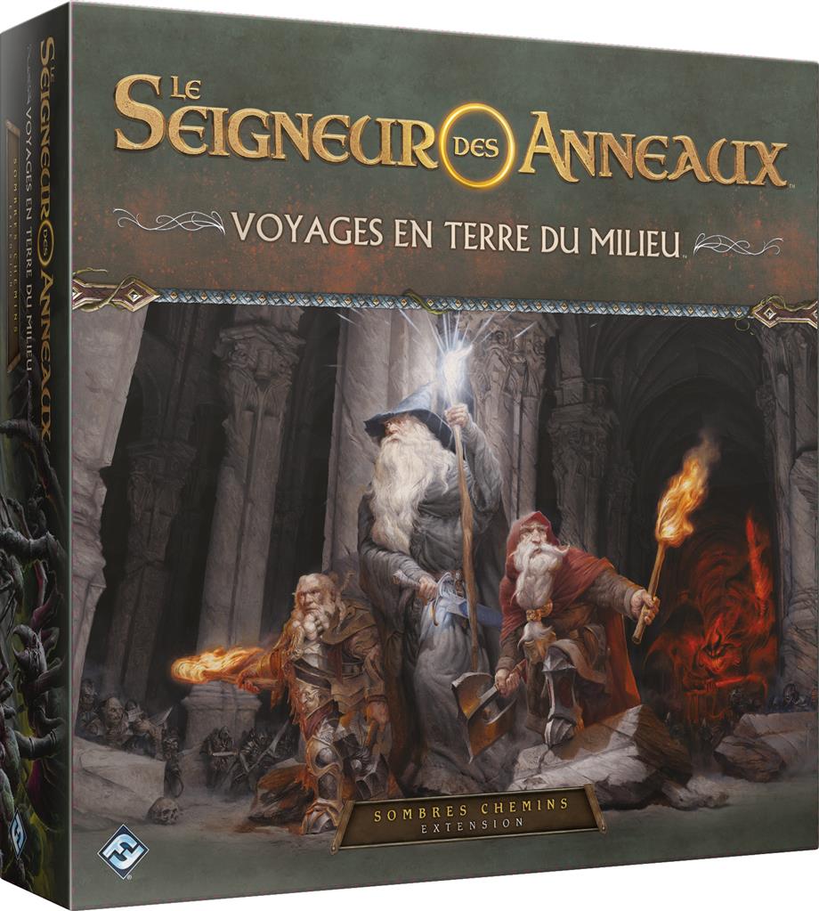 Voyages en Terre du Milieu : Sombres Chemins (Extension) (LIVRAISON GRATUITE)