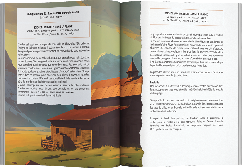 Wallow Wide épisode pilote (frais de port inclus)