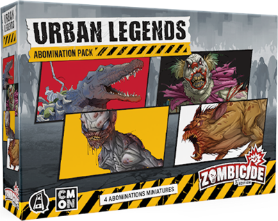 Zombicide (Saison 1): Légendes Urbaines (Extension)(RUPTURE DE STOCK FOURNISSEUR)