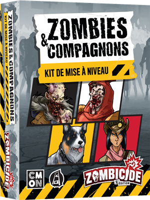 Zombicide (Saison 1) : Zombies & Compagnons (Mise à Niveau)(EN STOCK)
