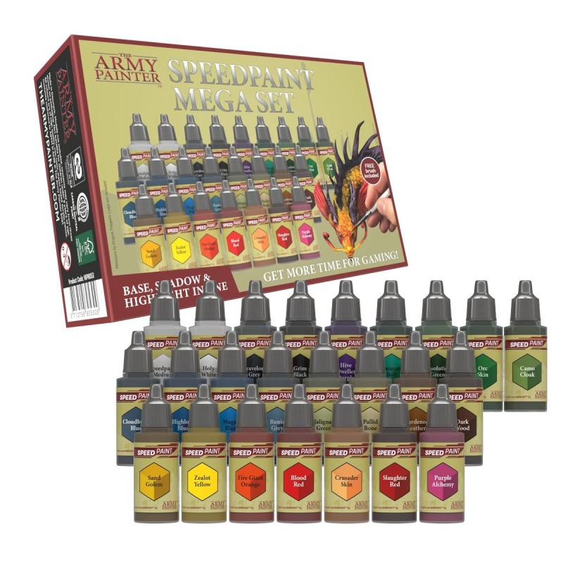 ARMY PAINTER - SPEEDPAINT V1 MEGA SET (EN STOCK)