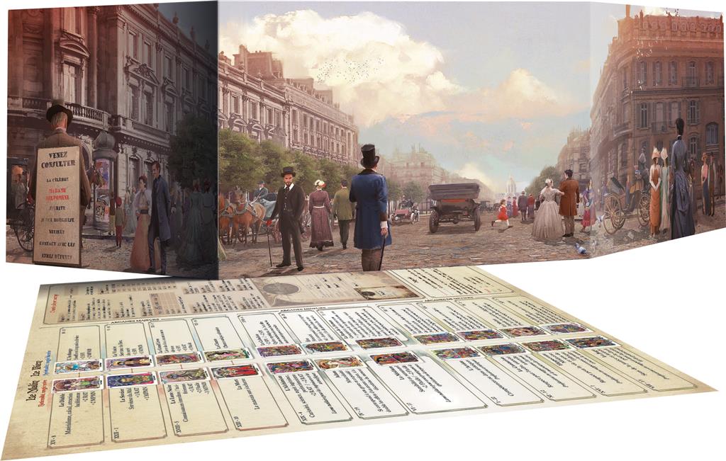 Maléfices : Écran de jeu