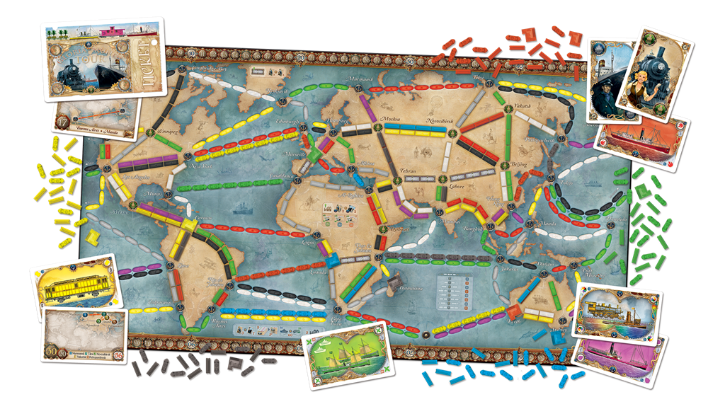 Les Aventuriers du Rail : Autour du Monde (EN STOCK)