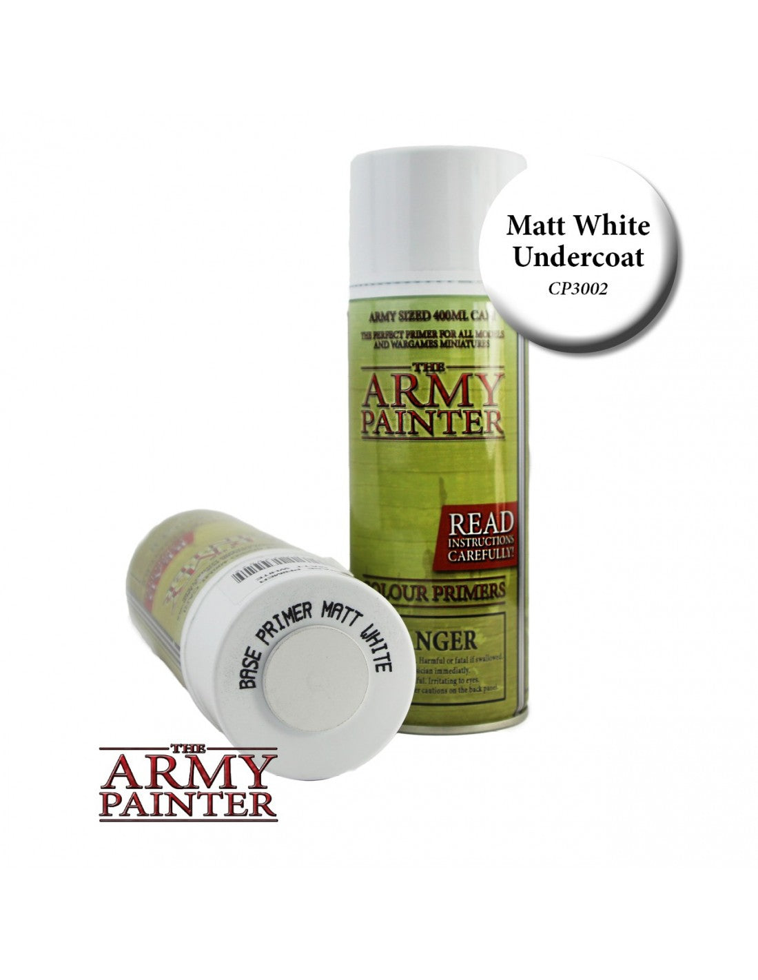 Army Painter - Bombes - Base Primer - Matt White