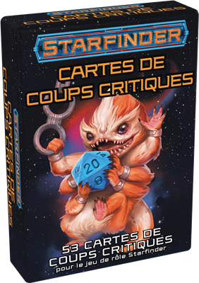 Starfinder : Cartes de Coups Critiques