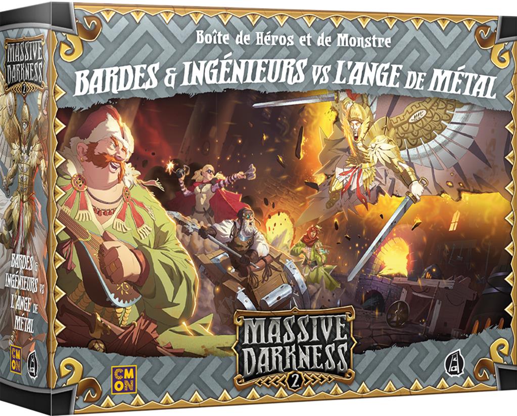 Massive Darkness 2 : Bardes & Ingénieurs VS Anges du Métal