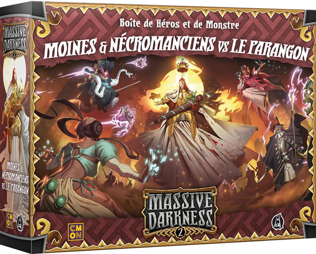 Massive Darkness 2 : Moines & Nécromanciens VS Le Parangon