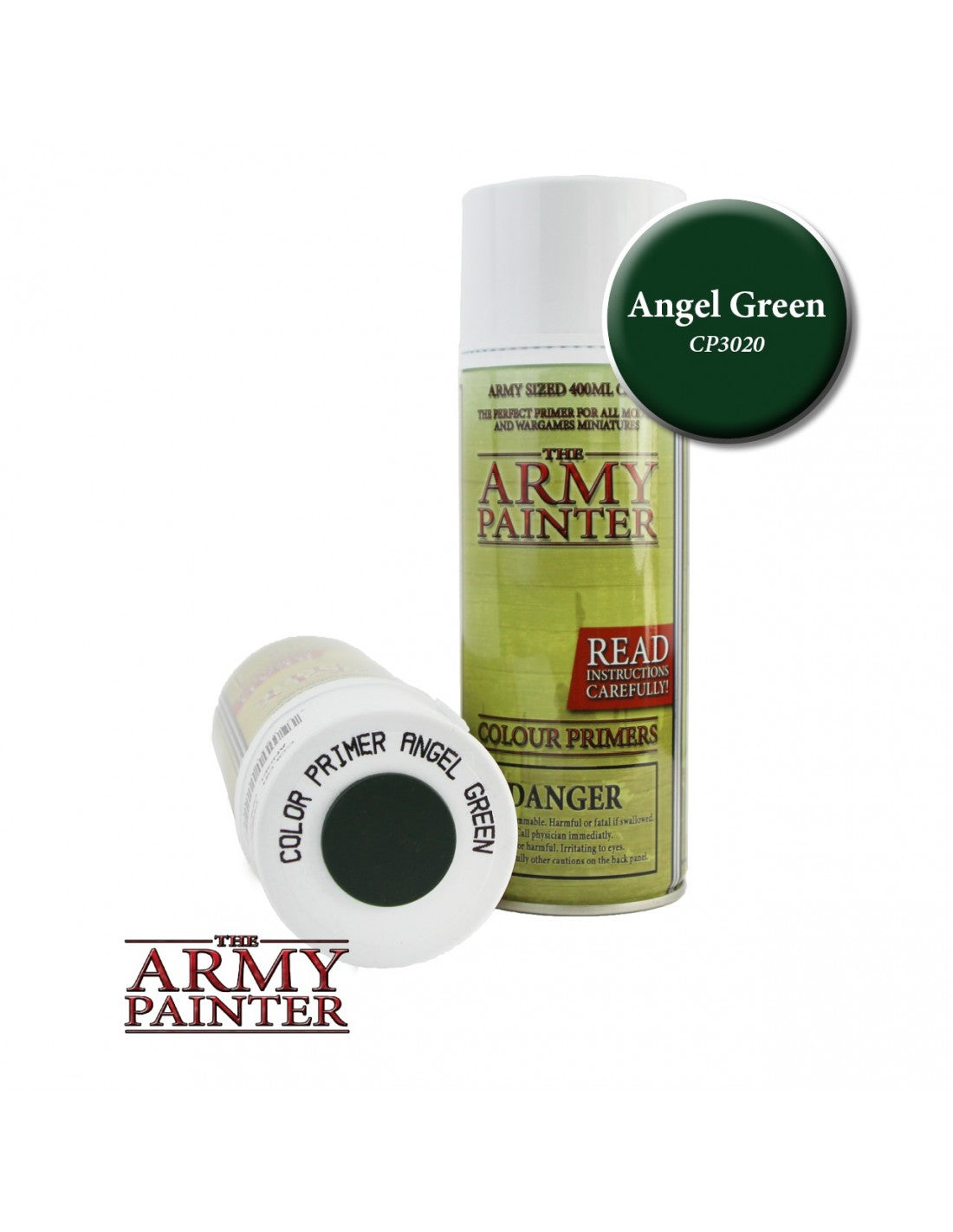 Army Painter - Bombes - Colour Primer - Angel Green