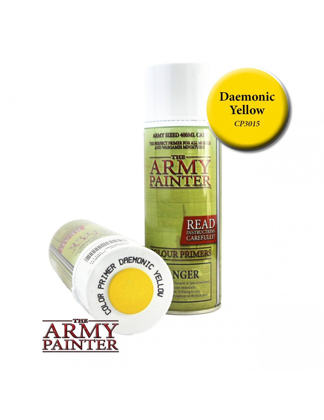 Army Painter - Bombes - Colour Primer - Daemonic Yellow