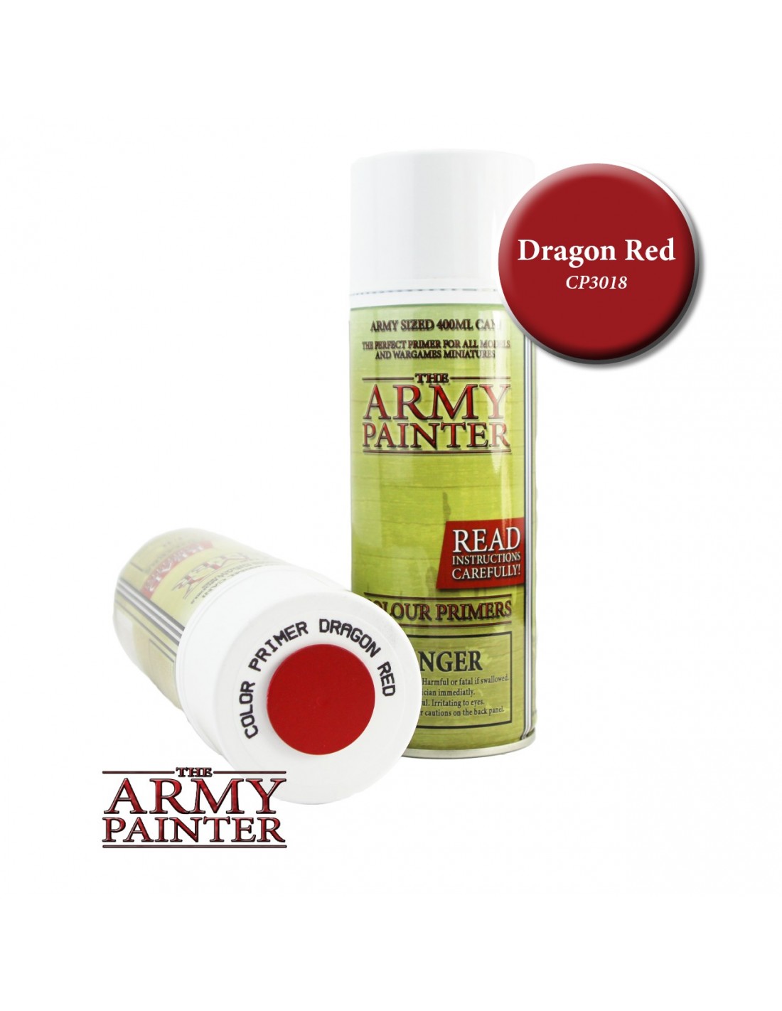 Army Painter - Bombes - Colour Primer - Dragon Red